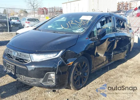 2025 Honda Odyssey Sport-L z USA, uszkodzony, nr VIN 5FNRL6H71SB056603